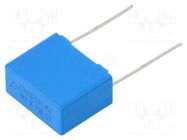 Capacitor: polypropylene; 470nF; 18x14.5x8.5mm; THT; ±10%; 15mm EPCOS