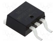 Diode: Schottky rectifying; SMD; 60V; 10A; D2PAK; reel,tape MICRO COMMERCIAL COMPONENTS