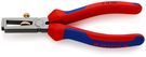 KNIPEX 11 12 160 Insulation Stripper universal with multi-component grips black atramentized 160 mm