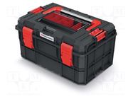 Toolbox; 546x380x307mm; polymer; X BLOCK ALU LOG; IP55 KISTENBERG