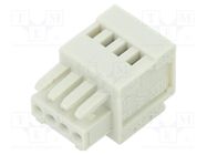 Pluggable terminal block; 2.5mm; ways: 4; straight; plug; female 