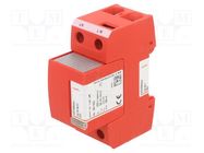 Surge arrester; Type 1; for DIN rail mounting; -40÷80°C; IP20 DEHN