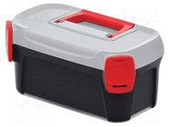 Chest; tool case; black-grey; SMART; 328x178x160mm; 6kg; SMART 32 KISTENBERG