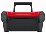 Box; tool case; black-red; SMART; 328x178x160mm; 6kg; SMART 32 KISTENBERG