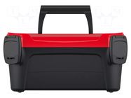 Chest; tool case; black-red; SMART; 328x178x160mm; 6kg; SMART 32 KISTENBERG