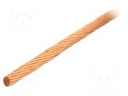 Braids; Shape: round; Øcore: 13mm; SBO; 10m; copper strand CONNECT