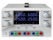 Power supply: laboratory; multi-channel; Ch: 2; 0÷60VDC; 0÷2.5A PEAKTECH