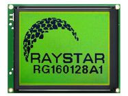 Display: LCD; graphical; 160x128; STN Positive; yellow-green; LED RAYSTAR OPTRONICS