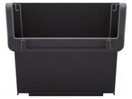 Container: cuvette; black; 390x240x180mm; TRUCK KISTENBERG