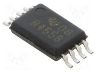 IC: operational amplifier; 3MHz; Ch: 2; TSSOP8; ±5÷15VDC; tube TEXAS INSTRUMENTS