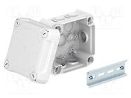 Enclosure: junction box; X: 114mm; Y: 114mm; Z: 74mm; IP66 OBO BETTERMANN