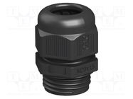 Cable gland; M20; 1.5; black OBO BETTERMANN