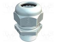 Cable gland; PG11; IP68; polyamide; grey OBO BETTERMANN