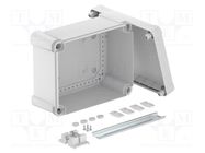 Enclosure: junction box; X: 191mm; Y: 241mm; Z: 126mm; polycarbonate OBO BETTERMANN