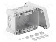 Enclosure: junction box; X: 151mm; Y: 191mm; Z: 126mm; polycarbonate OBO BETTERMANN