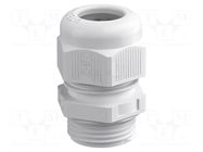 Cable gland; M16; 1.5; light grey OBO BETTERMANN