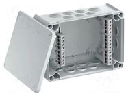 Enclosure: junction box; X: 201mm; Y: 285mm; Z: 120mm; IP66; T 350 OBO BETTERMANN