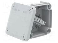 Enclosure: junction box; X: 114mm; Y: 114mm; Z: 58mm; IP67; T 60 OBO BETTERMANN