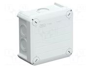 Enclosure: junction box; X: 114mm; Y: 114mm; Z: 58mm; IP67; T 60 OBO BETTERMANN