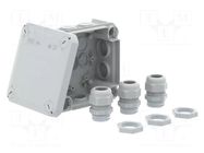 Enclosure: junction box; X: 114mm; Y: 114mm; Z: 58mm; IP67; T 60 OBO BETTERMANN