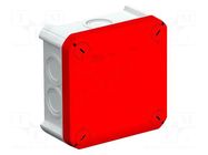 Enclosure: junction box; X: 114mm; Y: 114mm; Z: 58mm; IP67; T 60 OBO BETTERMANN