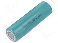 Re-battery: Li-Ion; 21700; 3.6V; 5300mAh; Ø21.45x70.75mm; 10.3A BAK BATTERY