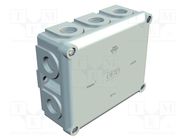 Enclosure: junction box; X: 111mm; Y: 136mm; Z: 57mm; duroplast; IP54 OBO BETTERMANN