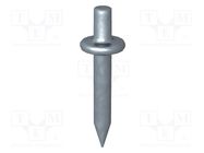 Peg; hardened steel; L: 30mm; Ø: 4mm 