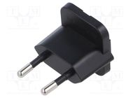 Adapter; Connectors for the country: Europe MEAN WELL