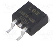 Triac; 600V; 16A; TO263; Igt: 50mA; Ufmax: 1.55V LUGUANG ELECTRONIC