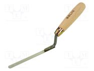 Trowel; 8mm; for joint pointing; stainless steel SOLID TOOLS