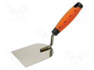 Trowel; 80mm; stainless steel; Handle material: 2K SOLID TOOLS