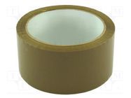 Packing tapes; L: 35m; Width: 48mm; brown SOLID TOOLS