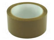 Packing tapes; L: 35m; Width: 48mm; brown SOLID TOOLS