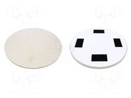 Polishing wheel; Ø: 360mm; felt; for smoothing SOLID TOOLS