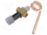 Thermostatic valve; G 1"; brass; AVTA; 0÷16bar; 3m DANFOSS