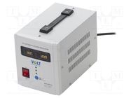 Device: automatic voltage stabiliser; 2000VA; Uout: 230VAC; ±8% VOLT POLSKA