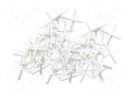 Tile spacers; 1.5mm; 50pcs. SOLID TOOLS