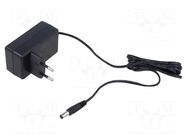 Power supply: switching; mains,plug-in; 12VDC; 3A; 36W; 86.81% POS
