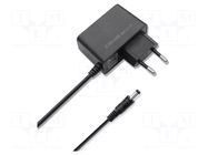 Power supply: switching; mains,plug-in; 12VDC; 1A; 12W QOLTEC