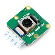 Sony IMX519 16 Mpx camera - with autofocus - for Raspberry Pi and Nvidia Jetson Nano - ArduCam B0371