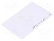 RFID Card; 10pcs. QOLTEC