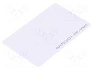RFID Card; 10pcs. QOLTEC