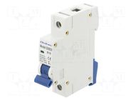 Circuit breaker; 16A; Poles: 1; for DIN rail mounting; Charact: B QOLTEC