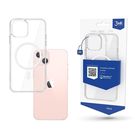 Case for iPhone 14 compatible with MagSafe from the 3mk MagCase series - transparent, 3mk Protection