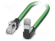 Patch cord; RJ45 plug,RJ45 up angled plug; SF/UTP; 5; stranded PHOENIX CONTACT