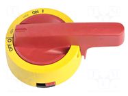 Knob; red/yellow KATKO