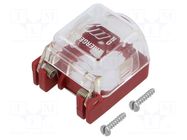 Cover; plastic; transparent LITTELFUSE