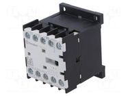 Contactor: 4-pole; NC + NO x3; 230VAC; 12A; for DIN rail mounting FINDER