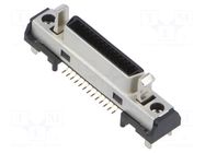Connector: D-Sub; PIN: 27; socket; male; THT; Locking: with latch; DH HIROSE
